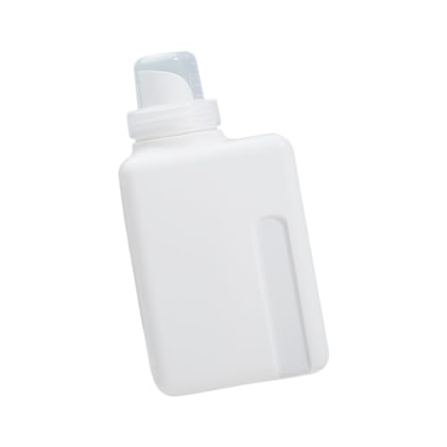 Empty Liquid Bottle, Refillable Portable Laundry Liquid Dispenser with Cap for Shampoo, Body Wash, Bath Lotions, 600ml leakproof lid - color: 600ml leakproof lid