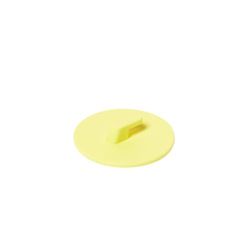 Boie USA Bathroom Hook - for Hanging Shower or Bathroom Tools Like Loofahs and Scrubbers. Shower Hook for Loofah, Wash Cloths, and All Bath Tools. Easy to Remove (Yellow) - color: Yellow