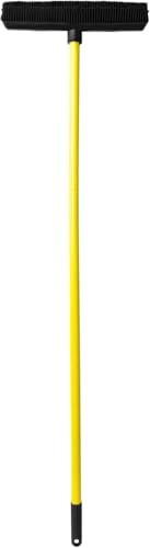 FURemover Pet Hair Removal Rubber Broom, 48" Handle - color: Furemover Sweep Pet Hair Broom