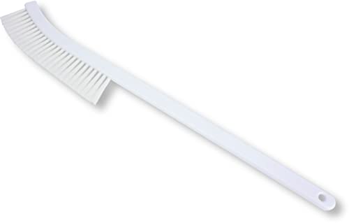 SPARTA Plastic Narrow Radiator Brush for Dusting Between Radiators, Vents, And Ducts, 24 Inches, White, (Pack of 6) - color: White, size: 24 Inches (Pack of 6)