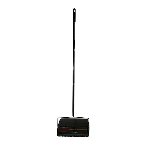 Winco Steel Carpet/Floor Sweeper,Medium,Black - size: Medium