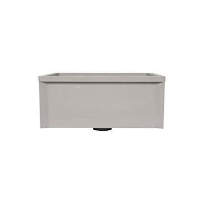 Zurn Z1996-24 Z1996 24" x 24" Mop Basin with PVC Drain Assembly