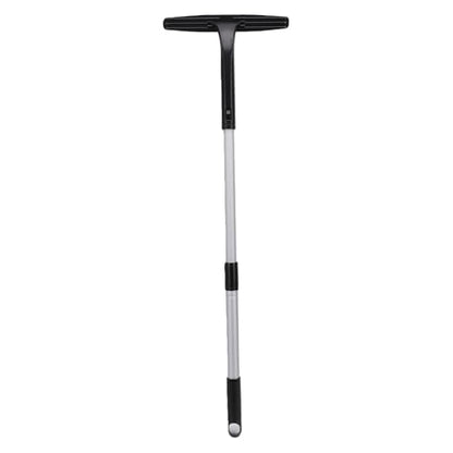 Hancaner Window Vacuum Squeegee, Window Cleaner Tool, Handheld Electric Glass Cleaner 2000Pa Powerful Suction with 11 in Squeegee Blade for Shower Doors Car Windshield (Black) - color: Black