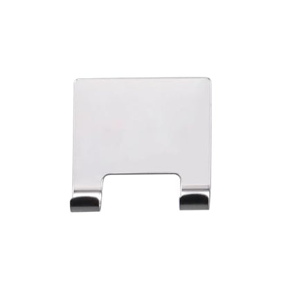 J&V TEXTILES All-Purpose Stainless Steel Shower Squeegee for Glass Doors with Adhesive Hooks, Squeegee for Shower Glass, Bathroom Household Cleaner Tool, 10 Inch (Silver) - color: Silver