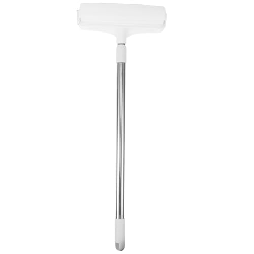 SOLUSTRE Lint Roller Long Handle Extendable Hair Sticker Roller for Pet Hair Removal on Carpet Floor Sofa with Easy Assembly and Sticky Sheets
