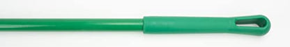 SPARTA 41083EC09 Plastic Color Coded Broom, Unflagged Bristles, Long Broom With Angled Head For Small Debris Cleaning, 56 Inches, Green - color: Green