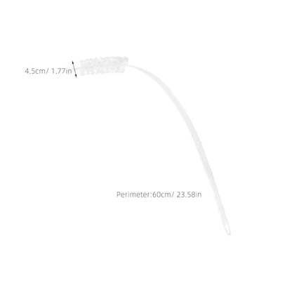 Washing Machine Brush Set 2 Pcs Front Load Washer with Soft Bristles Flexible Slit Drum Cleaning Tool for Washer Dryer Maintenance