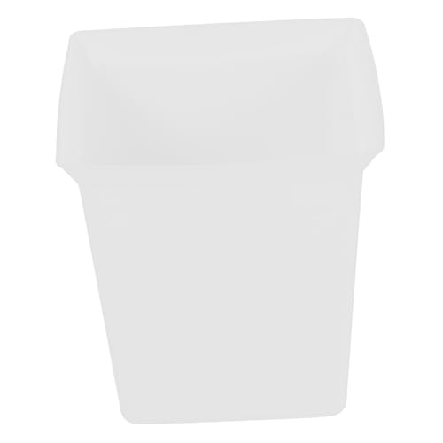 Unomor Portable Plastic Cleaning Organizer Caddy Handle for Hotel and Household Use Spacious Utility Basket for Efficient Storage and Easy Mobility White - color: White