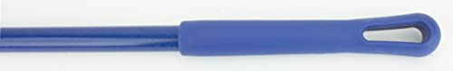 SPARTA 41082EC14 Plastic Color Coded Broom, Flagged Bristles, Long Broom With Angled Head For Large Debris, 56 Inches, Blue, (Pack of 12) - color: Blue
