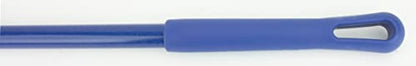 SPARTA 41082EC14 Plastic Color Coded Broom, Flagged Bristles, Long Broom With Angled Head For Large Debris, 56 Inches, Blue, (Pack of 12) - color: Blue