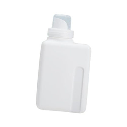 Empty Liquid Bottle, Refillable Portable Laundry Liquid Dispenser with Cap for Shampoo, Body Wash, Bath Lotions, 600ml leakproof lid - color: 600ml leakproof lid