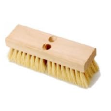 Capital Fresh Tampico Deck Brush, Natural Bristles, 10 Inch