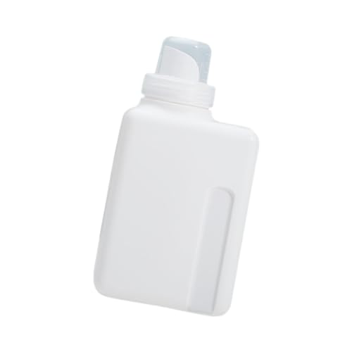 Empty Liquid Bottle, Refillable Portable Laundry Liquid Dispenser with Cap for Shampoo, Body Wash, Bath Lotions, 600ml leakproof lid - color: 600ml leakproof lid
