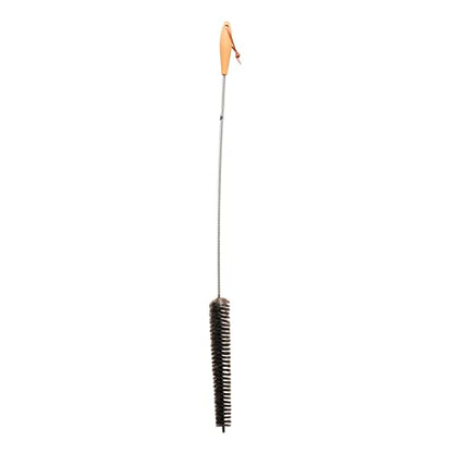 Redecker Dark Goat Hair Radiator Brush with Oiled Beechwood Handle, 39-1/2-Inches Long - size: 39-1/2-Inches