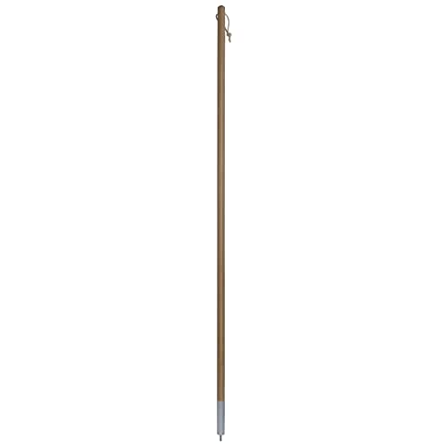 Harper Live.Love.Clean. Bamboo 2-in-1 Smooth Surface Wet/Dry Dust Mop with (2) Washable Wraparound Pads for Cleaning Dust, Pet Hair & Fine Dry Dirt - style: Bamboo Household Wet/Dry Mop