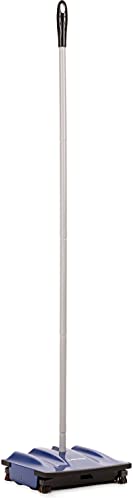 Carlisle FoodService Products Duo-Sweeper Rubberized Carpet and Floor Sweeper – Efficient Manual Cleaning for Restaurants with Low Pile Carpets