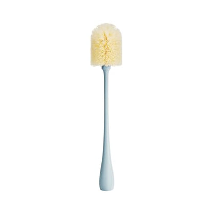Household Glass Cleaning Brush, Long Handle Plastic Water Bottle Container Cleaning Tool(Light Blue) - color: Light Blue