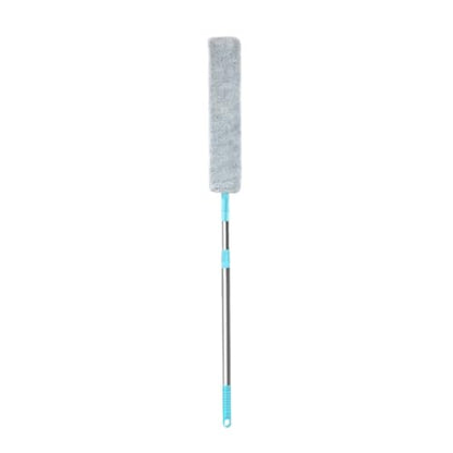 Flat Duster for Household Appliances – Dusting Cloth with Extension Pole, Telescopic Gap Duster, Bendable Dust Mop for Cleaning Under Tight Spaces, 37.4"x2.95"x1.18" (Telescopic 59.06in) - color: Telescopic 59.06in