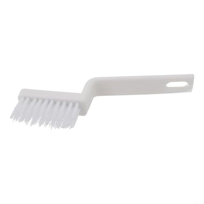 Grout Cleaner Brush with Stiff Bristles for Tile Joints and Crevices Angled Design Scrubber for Bathroom Kitchen Window Tracks Blinds Car Vents Shower Door Tracks and Other Tight Spaces(Flat head) - size: Flat head