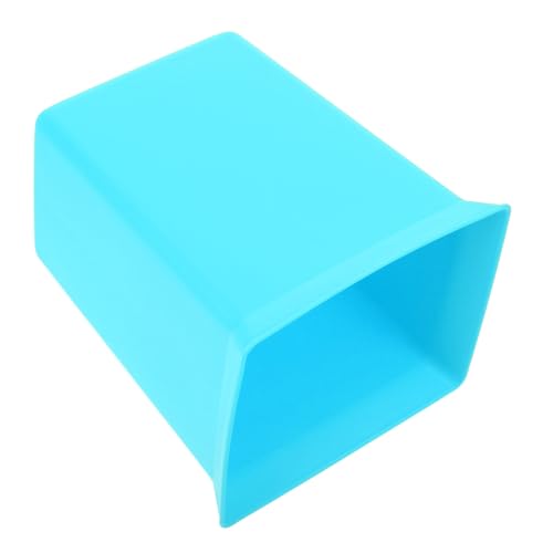 Plastic Cleaning Supplies Caddy Portable Shower Basket Tote for Bathroom Kitchen Organizer Bin for Hotel Housekeeping Home Use - color: Sky-blue