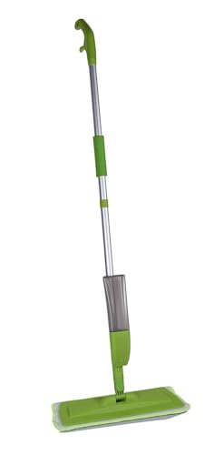 Washable Spray Floor Mop with Microfiber Pad and Refillable Bottle Suitable for Wooden, Vinyl, Marble and Tiles Floors