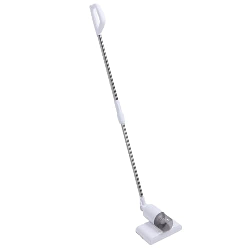 Electric Glass Vacuum Cleaner, Electric Window Vacuum Cordless Handheld Window Cleaner with 180 Degree Adjustable & Telescopic Pole USB Rechargeable Glass Tool Set