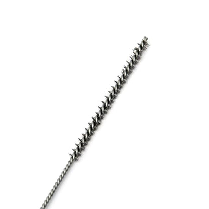 Utoolmart Steel Wire Tube Brush, Stainless Steel Spiral Power Bottle Cleaning Brush Long-Handle Bristle Pipe Cleaning Tool, 0.3-inch Diameter 12-inch Length,10pcs - color: 10pcs, size: 0.8cm