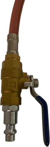 Professional Dryer Vent Cleaning Tool 15' Flexible Hose with Reverse Skipper Air Ball.