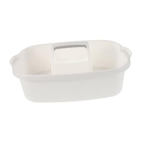 FOMIYES Cleaning Tools Organizer Basket for Dorm and Home Versatile Portable Storage with Ergonomic Handle for Bathroom Kitchen and Cleaning Supplies