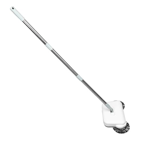 VINGVO Carpet Sweeper, Manual Sweeper Floor Cleaner Sweeping Mopping Machine Manual Carpet Sweeper Multi Purpose Hand Push Sweeper for Office Low Carpets Rugs Undercoat Carpets Pet Hair