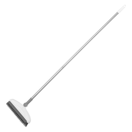 BESPORTBLE Long Handle Floor Scrubber Brush with Stiff Bristles, 126cm Hard Bristle Cleaning Brush for Bathroom Tile Grout, Kitchen Floor and Shower Crevice Cleaning
