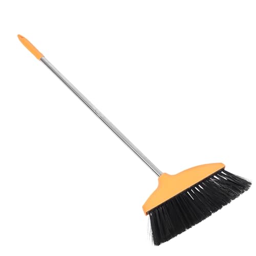 Soft Bristle Broom with Long Handle Indoor Dust Sweeping Broom for Home Cleaning Garbage Sweeping Tool Suitable for Floors and Patios
