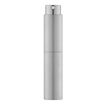 Tekson 10ml Travel Perfume Atomizer Refillable, Mini Cologne Spray Bottle Empty, Small Coffee Spray Bottle (Sliver) - color: sliver
