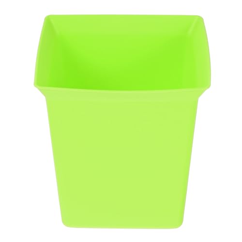 Portable Cleaning Bin Organizer Plastic Shower Basket Tote for Bathroom Kitchen Convenient Tool Bar for Easy to - color: Light Green