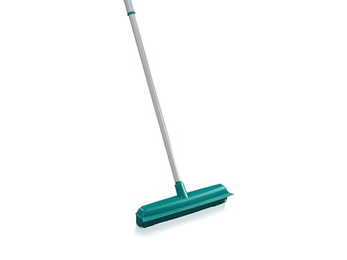Leifheit Supra Rubber Broom with Telescopic Handle