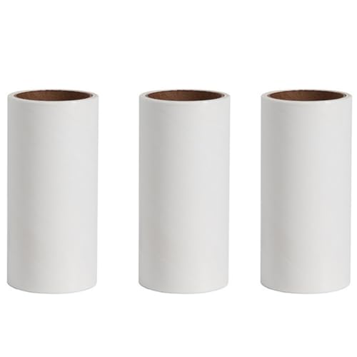 Extra Sticky Lint Roller Lint Roller Refills Reusable Sticky Picker Lint Rollers Lint Roller Refills Extra Sticky lint Roller for pet Hair for Pet Hair, Sticky, Remover,3PCS A,6.89inx4.33in