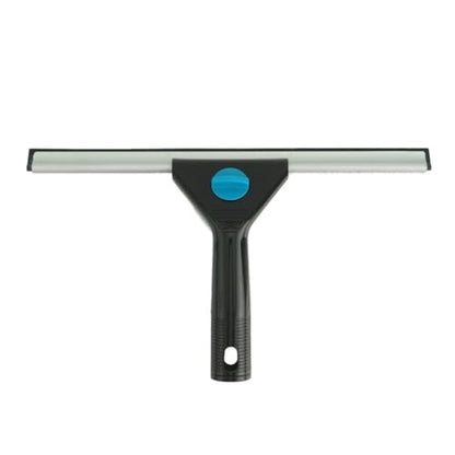 Moerman 12 Inch All Purpose Window Squeegee - Lightweight Durable Plastic Handle -Aluminum Channel with Streak Free Rubber - for Window Cleaning, Showers, and Mirrors