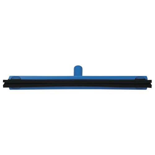 Vikan 77533 Squeegee,Fixed Head,Floor,20",PP/RB,Blue - color: Blue, size: 7753