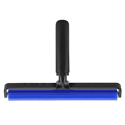 Silicone Manual Anti Static Tack Roller for Dust Removal Reusable Cleaning Tool Handheld Dust Remover Static Cling Tacky Roller for Tiny Dust Particles High Temperature Up to 150°C - size: 12 Inch, style: 12 Inch