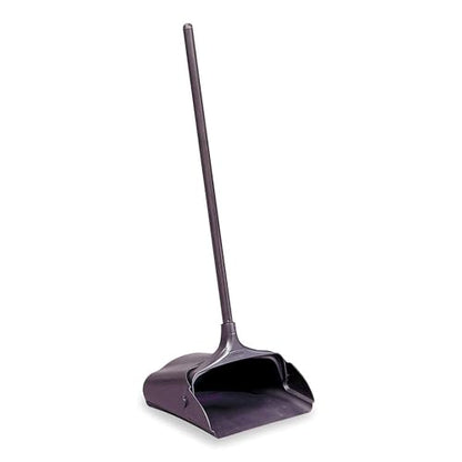 Rubbermaid Commercial Products Executive Series Lobby Pro Upright Dust Pan, Long-Handle, Black, for Professional/Janitorial Cleaners and Debris Collection from Indoor Floors/Hardwoods