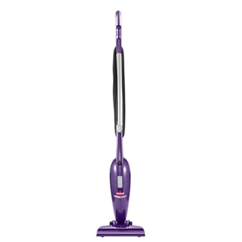 Bissell 20334 Featherweight Stick Lightweight Bagless Vacuum and Electric Broom with Crevice Tool for Hard Floors and Carpets, Purple - style: Purple