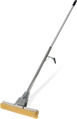 SPARTA Flo-Pac Sponge Mop Roller Mop, 12 X 51 Inches, Silver