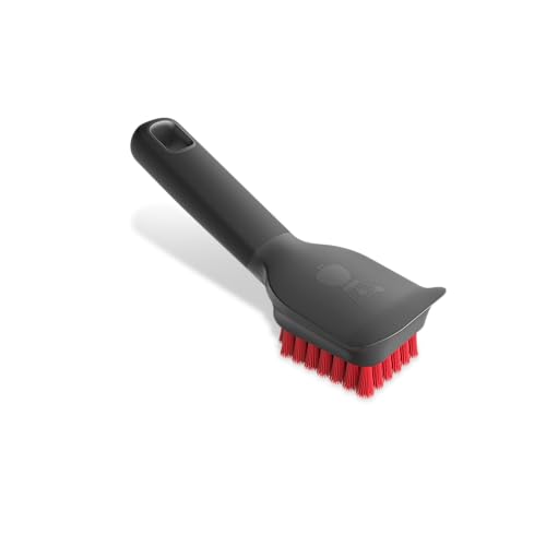 Weber Cool Clean Scraper Brush – Multipurpose Grill Brush & Scraper Safe for All Weber Grates and Cookboxes, Comfortable No-Flex Handle - Grill Accessory