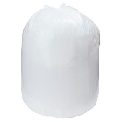 Ultrasac Heavy Duty 55 Gallon Clear Trash Bags - (Value 50 Pack) - 1.2 MIL equivalent Industrial Strength Plastic 37" x 54" for 50-55 Gal Cans -Fits Toter, Rubbermaid Brute, Carlislie Bronco etc. - color: Clear, style: 50-55 Gal, 1.5 Mil Equiv, 50 Count
