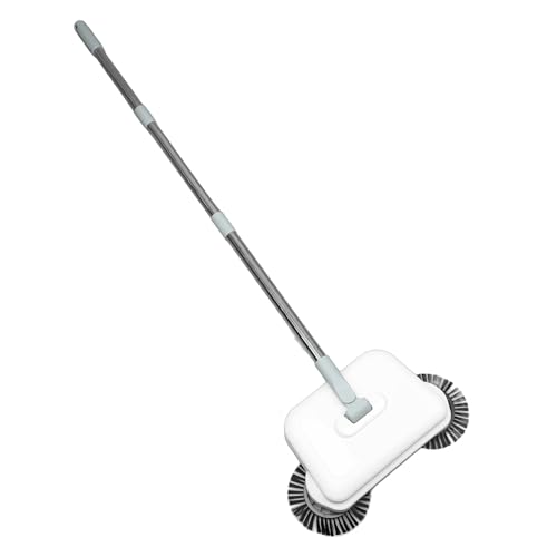 ZJchao Carpet Sweeper, Manual Sweeper Floor Cleaner Sweeping Mopping Machine Manual Carpet Sweeper Multi Purpose Hand Push Sweeper for Office Low Carpets Rugs Undercoat Carpets Pet Hair