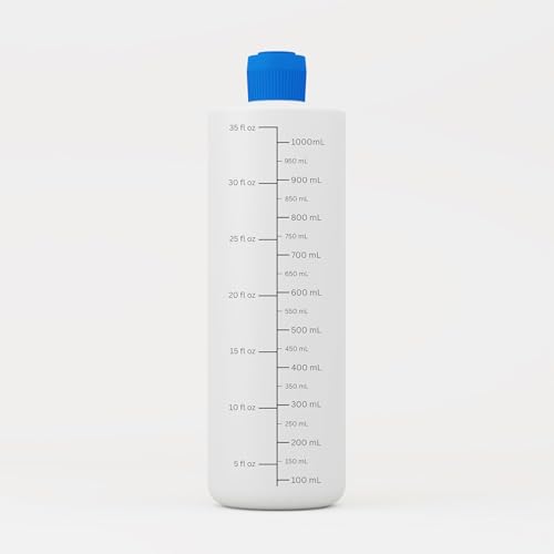 Dilution Bottle for Dog Shampoo, Mixing Bottle for Professional and Home Grooming, for Shampoo, Conditioner, and Solutions, Unscented, 35 oz (1 Pack) [We Love Doodles] - color: Pack of 1