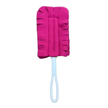 360° Electrostatic Duster Refills, 2026 New Washable & Reusable Microfiber Pads Fleece Duster Refill Compatible Tools for Cleaning Home, Blinds, Car, Pet, Furniture, Fans (Pink) - color: Pink