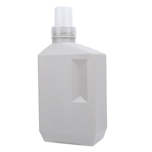 Laundry Detergent Dispenser, Reusable Tight Seal Multifunctional Liquid Laundry Soap Softener Dispenser with Label, Ideal for Household Cleaning and Personal Care