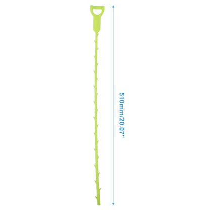 3 Pack 20 Inch Drain Clog Remover Snakes, Hair Cleaning Tool Effective Drain Snake Auger Tool for Sink, Shower, Bathtub, and Toilet(Green) - color: Green