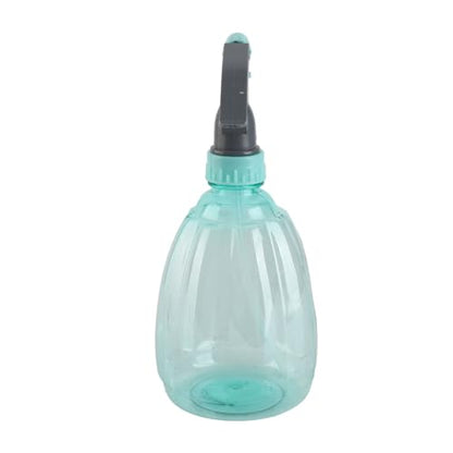 GLOGLOW Spray Bottle, 500ml Plastic Water Spray Bottle with Adjustable Nozzle and Handle, for Watering Plants Home Garden Balcony Indoor Potted Plants (Green) - color: Green
